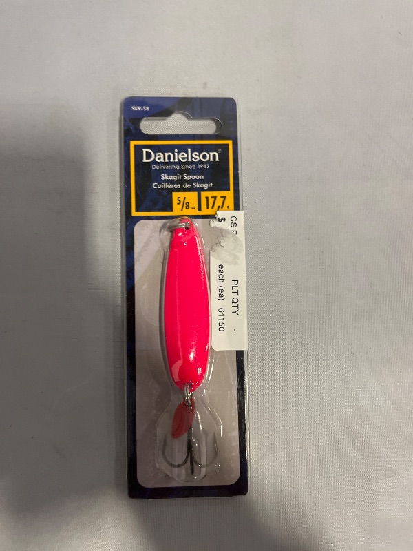 View 1 of Danielson SKR-58-CRS Skagit Spoon 5/8oz Cerise
