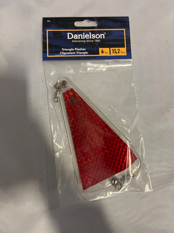 Photo 1 of Danielson Flasher Triangle 6" Chart/RED