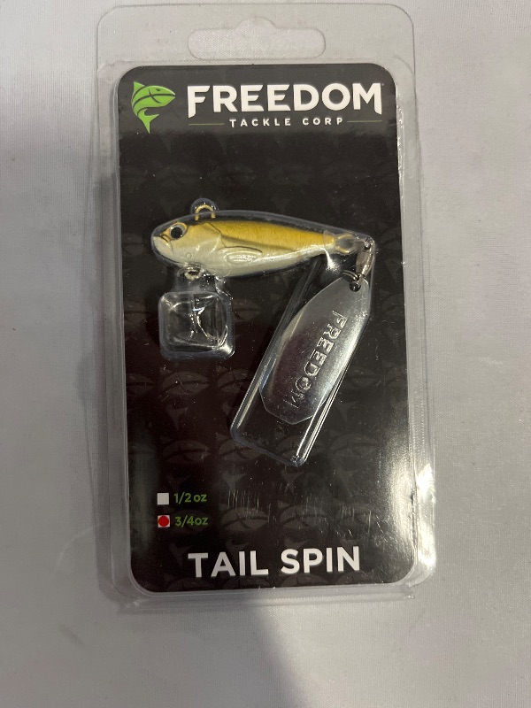View 1 of Freedom Tackle Corp Tail Spin fishing lure 3/4oz