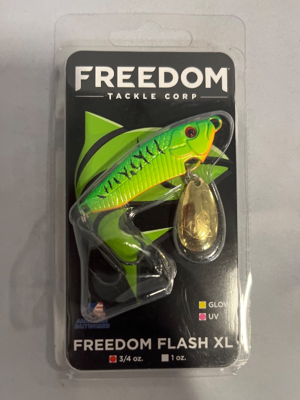 Photo 1 of Freedom Tackle Freedom Flash XL fishing lure 3/4oz