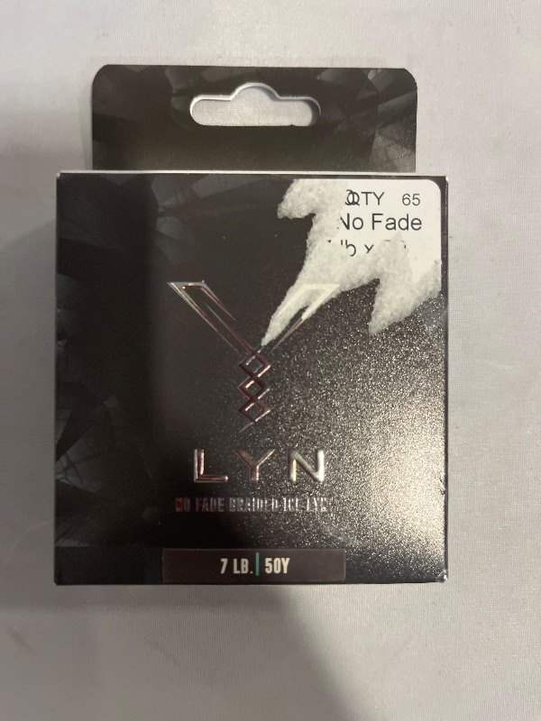 Photo 1 of  LYN No Fade Braided Fishing Line 7lb 50yrds
