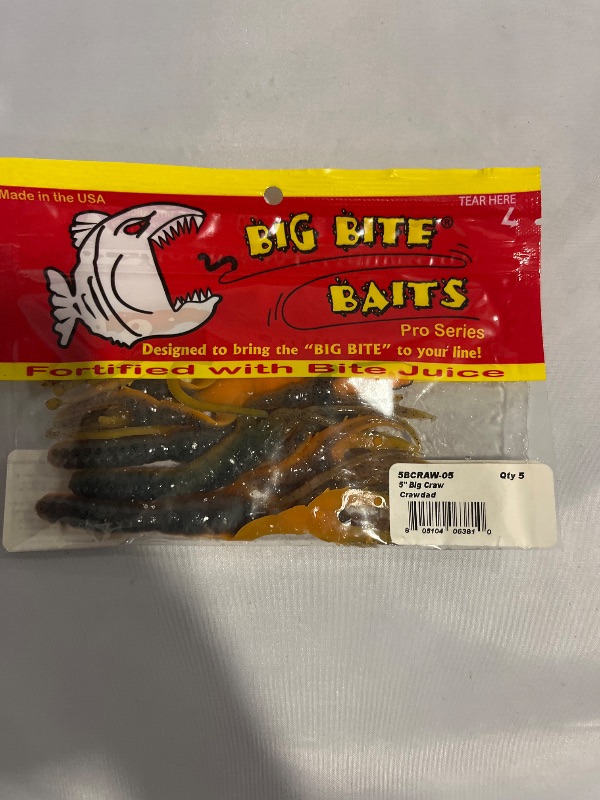 Photo 1 of 5" Big Bite Baits Big Craw 5pk