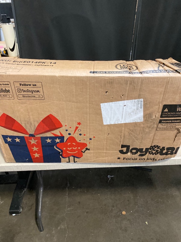 Photo 1 of JOYSTAR Fantasy Girls Bike with Training Wheels & Basket