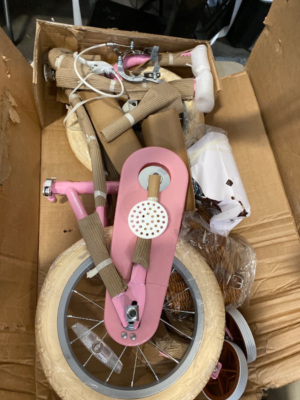 Photo 1 of JOYSTAR Fantasy Girls Bike with Training Wheels & Basket