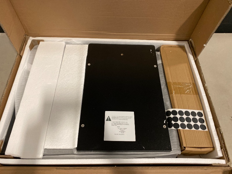 Photo 1 of Karl home Computer Desk with Drawers & Storage Cabinet, Small Office Desk PC Laptop Workstation for Home, Studio, Office, Apartment, Black