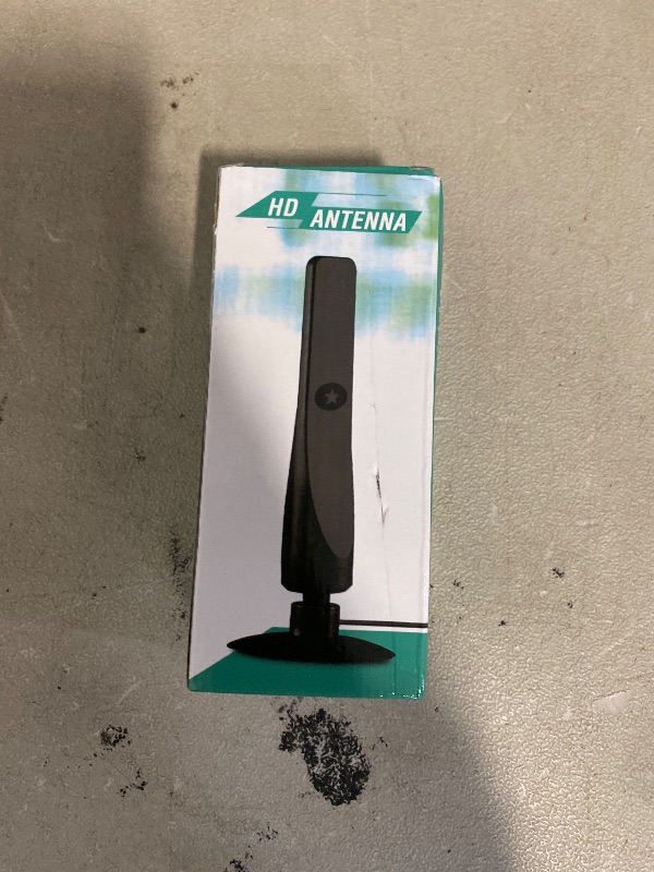 Photo 1 of 80+ Mile Range for Receiving Local Channels, 2025 New Compact TV Antenna, 4K 1080P HD Digital TV Antenna, Includes 10-foot Coaxial Cable