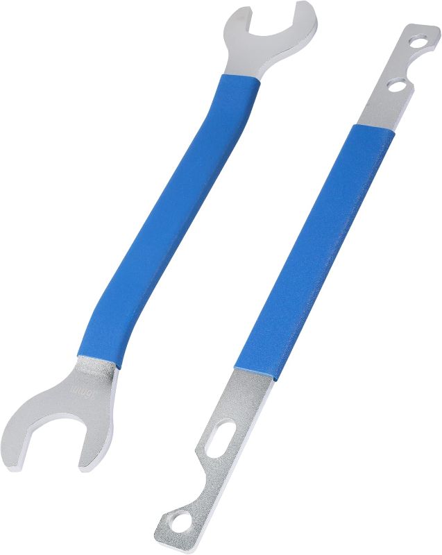 Photo 1 of 2PCS Fan Clutch Removal Tool,Car Accessories,32mm 36mm Fan Clutch Wrench Set,Water Pump Pulley Holder Removal Tool,Compatible with E30 E36 E39 E46 E54 E1997 328i 330i 533 530i 540i
