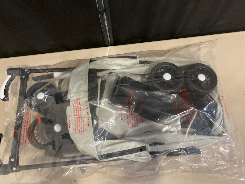 Photo 1 of Pet Strolle Pet Stroller for Outings, Small Pull Cart, Puppy Stroller, Dog Walking Cart, Small, Lightweight, Foldable Cat Dog Strolle(G,B)