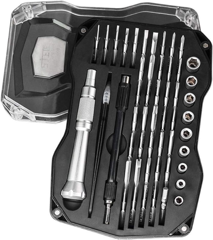 Photo 1 of Screwdriver Set 52 in 1 Bits Precision Screw Driver Handle Hand Tools for Glasses Electronic Device