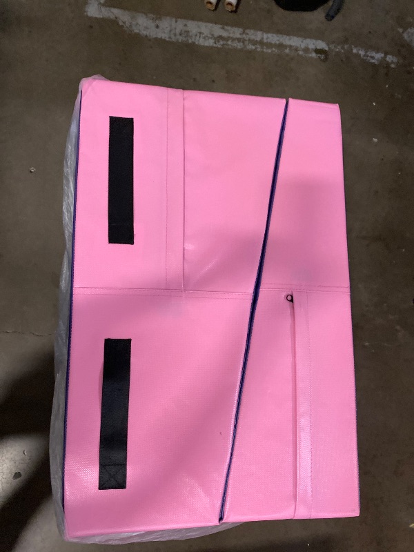 Photo 1 of BestMassage Gymnastics Mat Incline Mat Tumbling Mat Folding Gymnastic Tumbling Mat Indoor/Outdoor Exercise Mat Home Gym Yoga Mat with Handle