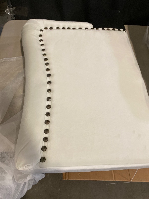 Photo 1 of Modern 2 Seater LoveSeat White 