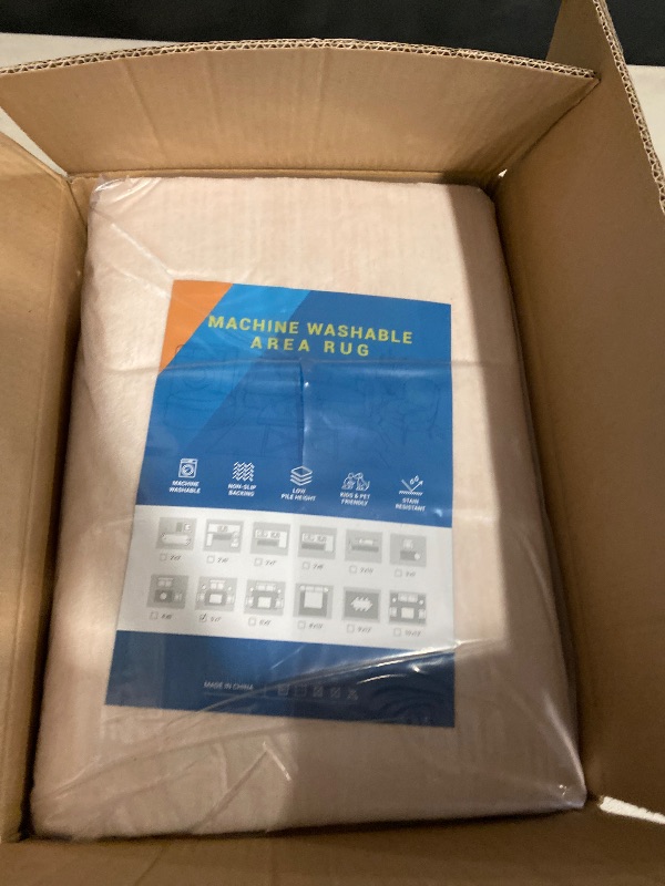 Photo 1 of Garvee Christmas Area Rug 5x7 - Non-Slip, Machine Washable - Soft Low Pile, Durable - Living Room, Bedroom, Kitchen Decor