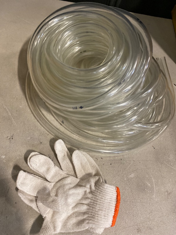 Photo 1 of DERNORD PVC Tubing Flexible Clear Vinyl Hose 50+ft