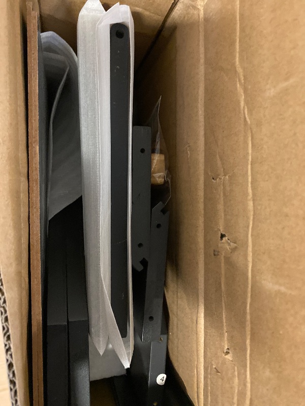 Photo 1 of Corner Bread Box for Kitchen Countertop, Large Double Layer Bread Storage Container for Homemade Bread, Black Bread Holder for Kitchen Counter, Under Cabinet Organizer (Black, Medium)