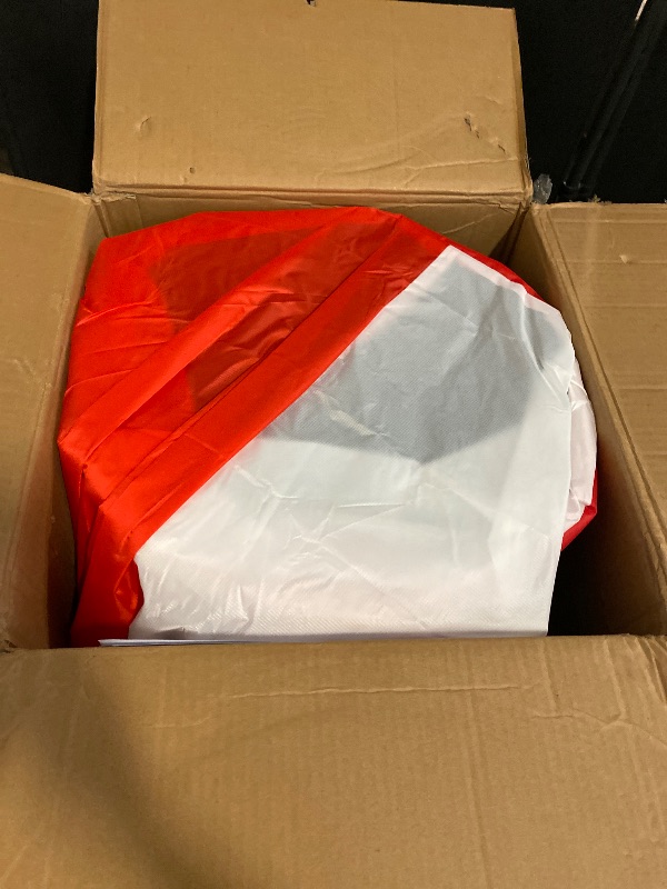 Photo 1 of BSMTEK 20FT Air Inflatable Waving Tube Man Set with Blower & Wheel, Air Puppet Dance Artist for Mall Opening, Amusement Park, Outdoor Decoration?US-Flag