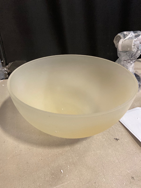 Photo 1 of Antler Glass Semi Flush Mount Fixture Ceiling Lighting, 3-light 60 Watts (12.59" H X 14.17" W) European Bronze For A Kitchen Island Dining Room Entryway
