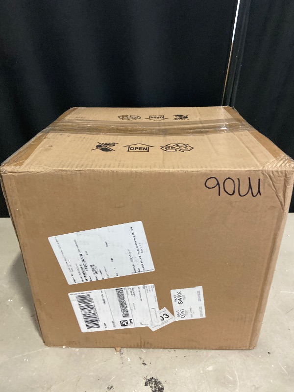 Photo 1 of Antler Glass Semi Flush Mount Fixture Ceiling Lighting, 3-light 60 Watts (12.59" H X 14.17" W) European Bronze For A Kitchen Island Dining Room Entryway
