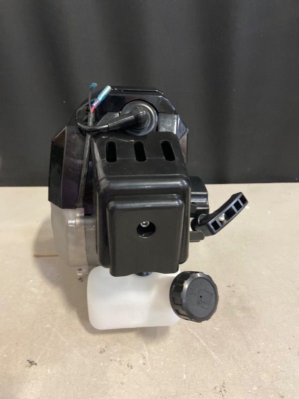 Photo 1 of 49CC 2-Stroke Engine Motor, Pull Start Single Cylinder Air Cooled Replacement Motor Engine with Fuel Tank for ATV, Scooters, Mini Bike, Mini Choppers(USA Stock)
