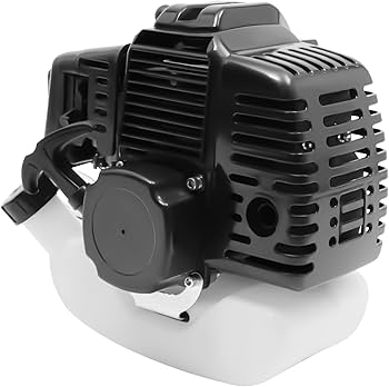 Photo 1 of 49CC 2-Stroke Engine Motor, Pull Start Single Cylinder Air Cooled Replacement Motor Engine with Fuel Tank for ATV, Scooters, Mini Bike, Mini Choppers(USA Stock)
