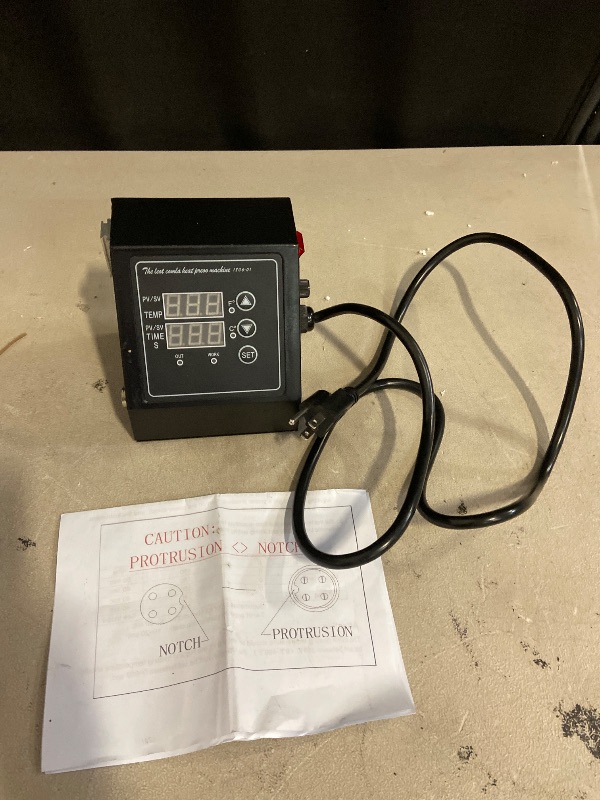 Photo 1 of 110V 800W Heat Press Control Box Replacement Digital Box LED Controller Digital Panel Accessory Machine for K-Type Machines, Roasting Cup Machine, Heat Transfer, Cap Hot Labeling Machine
