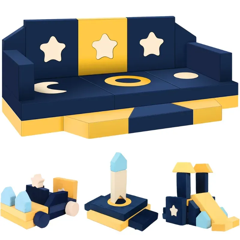 Photo 1 of 20 PCS Modular kids play couch-universe theme toddler couch