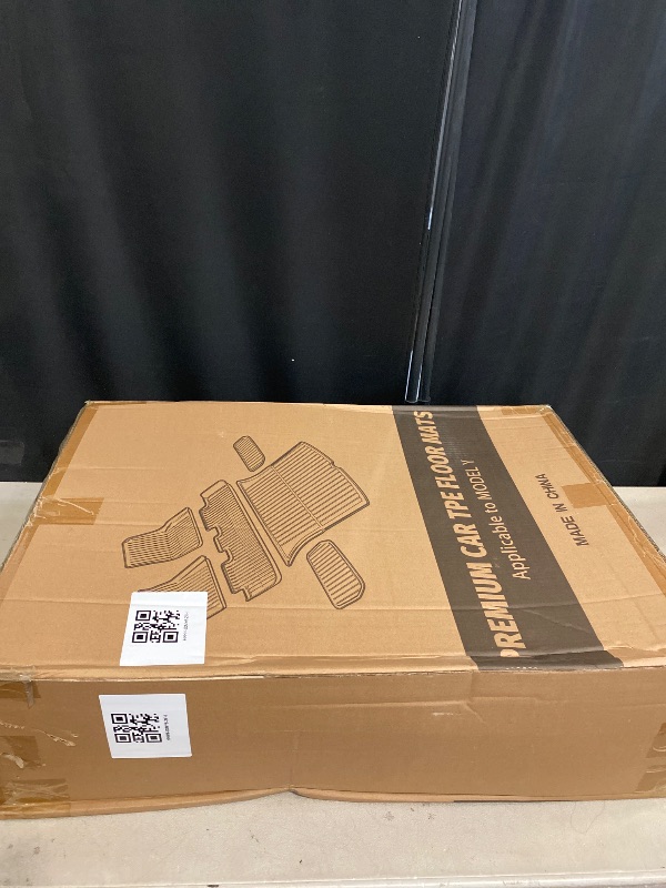View 2 of Floor Mats for Tesla Model 3 5-Seat: 2023 2024 2025 Custom Fit, 100% TPE All Weather Cargo Liner Trunk Accessories, Set of 6 Mats