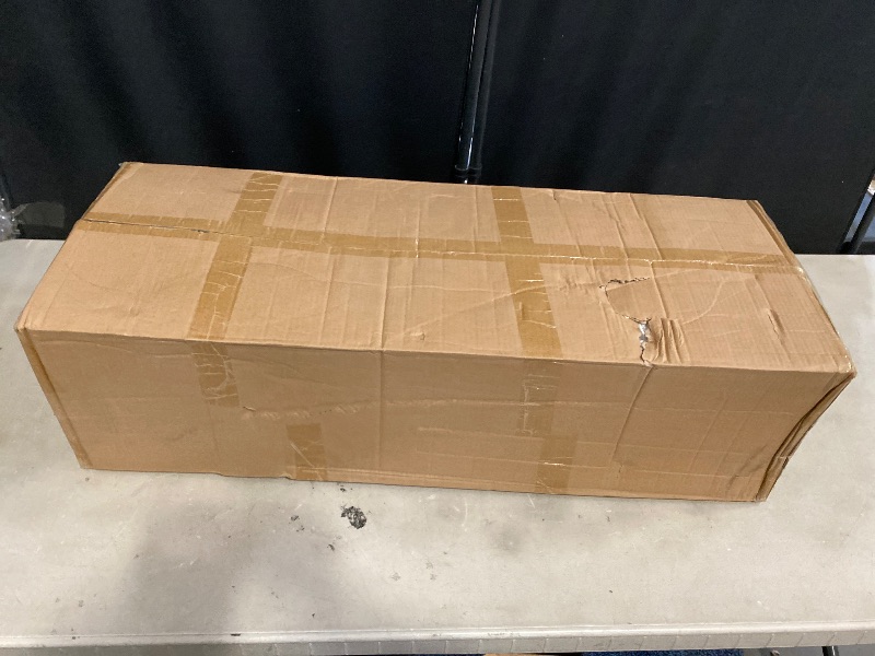 Photo 1 of Display Storage Cabinet w/ 6-Tier Shelf and 1 Drawer White