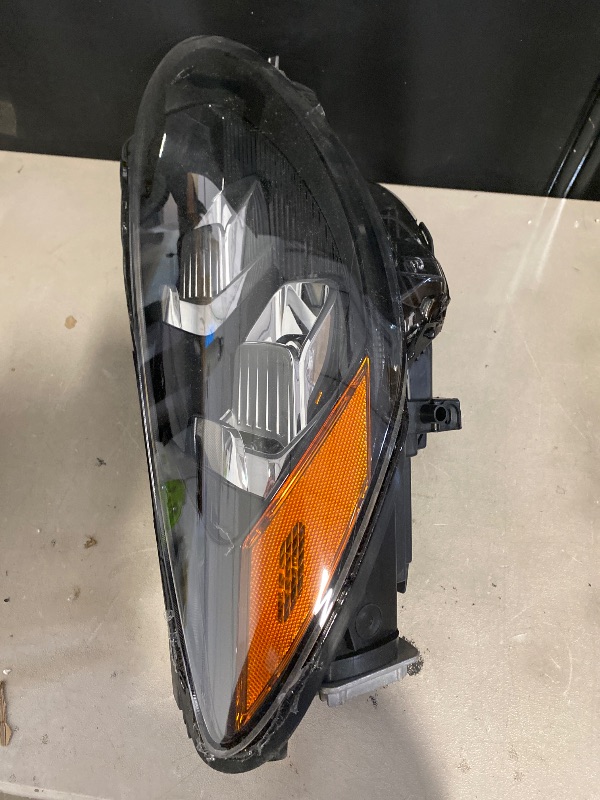 Photo 1 of Ford for Escape Assembly 2020-2023 for SEL/for Titanium LED Headlamp Black Housing Clear Lens Replacement(Passenger Side)