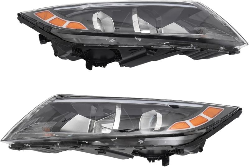 Photo 1 of Headlight Assembly Compatible with 2014 2015 Kia Optima, Halogen Headights, Replacement Headlamp 921012T121 921014C500 (Left Driver Side + Right Passenger Side)