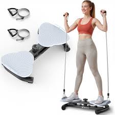 Photo 1 of MERACH Slim Waist Twister - 300 lbs Silent Ab Toner Machine for Women, Core Workout Board, Home Gym Equipment for Hourglass Figure & Love Handle Reduction Grey