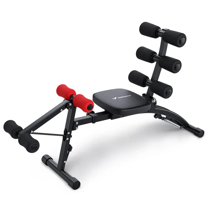 Photo 1 of Multi-Functionaffil Adjustable Ab Trainer Black/Red