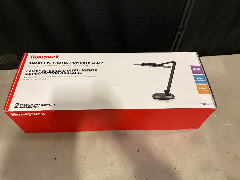Photo 1 of Honeywell H9 Smart Sensing Desk Lamp 1000LM Dimmable LED Light with Timer Auto Dimming