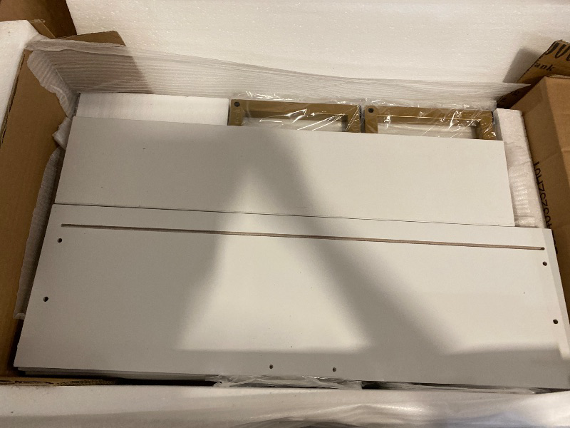Photo 1 of 3 Drawer Dressers with Storage, Small Chest of Drawers, Storage Cabinet with Golden Legs for Bedroom,Dressers for Bedroom, Living Room White