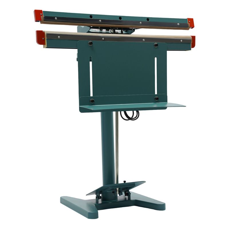 Photo 1 of Foot Impulse Sealing Machine, 1000W 24" Foot Impulse Heat Sealer Aluminum Packaging Sealing Machines Industrial Pedal Sealer with 9 Gears Adjustable for Cultural Goods Hardware Daily Necessities