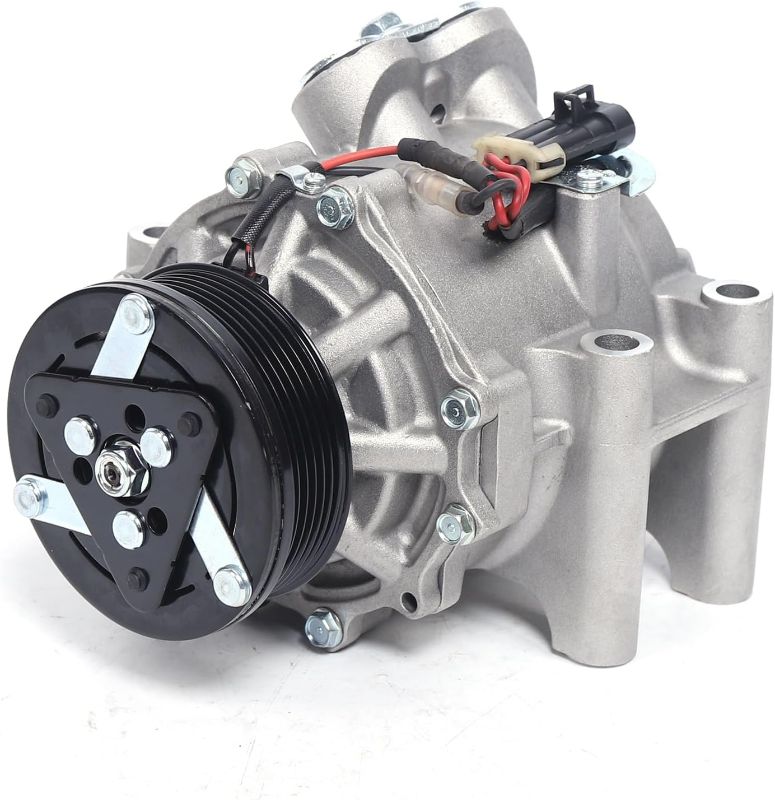 Photo 1 of AC Compressor with A/C Clutch for Buick Rainier/Chevrolet Trailblazer/GMC Envoy/Isuzu Ascender/Saab 2002-2009 4.2L, CO4910AC, 25825339, 25825341, 6511418, 77561, 254427