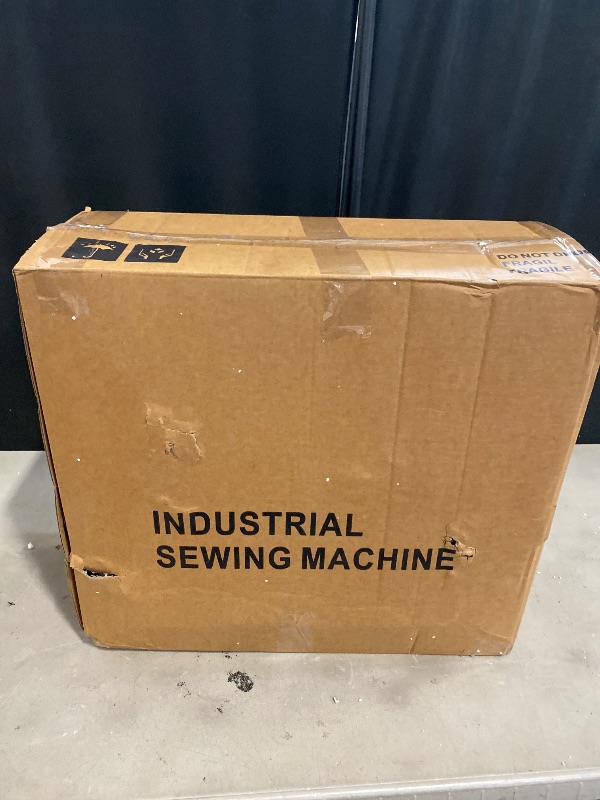 Photo 1 of Industrial Sewing Machine 550W, Upholstery Sewing Machine with Motor, Commercial Sewing Machine for Tailors, Drapery Manufacturers, Fashion Designers, Dry Cleaners(Not Include Table Stand)