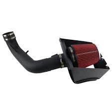 Photo 1 of Black Cold Air Intake System Filter Heat Shield for 2011-2014 Ford F150 5.0L V8