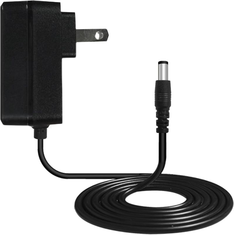 View 1 of DC 12V 1A Power Adapter AC 100-240V 5.5mm X 2.1mm US Plug Supply to Transformer for LED Light Strip LCD Monitor Router Car