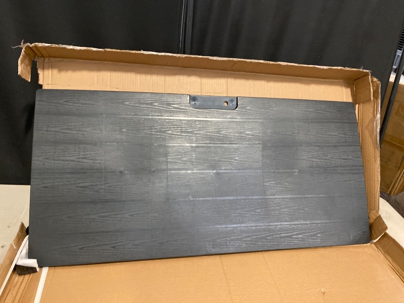 Photo 1 of 78 Gallon Deck Box, Waterproof Resin Outdoor Storage Box for Outside and Patio, Outdoor Storage Bench Lockable for Patio Furniture, Garden Tools and Pool Supplies (Black, 78 Gallon)