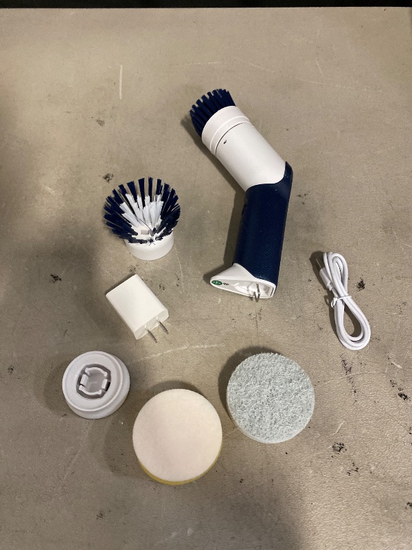 Photo 1 of Casabella Power Spin Handheld Scrubber