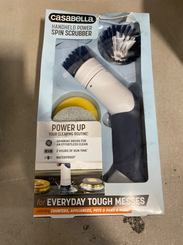 Photo 1 of Casabella Power Spin Handheld Scrubber
