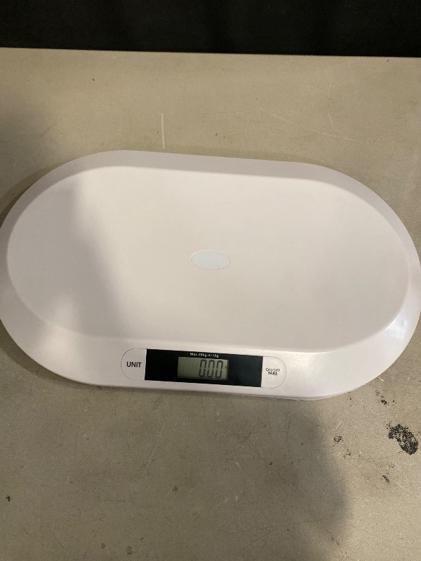 Photo 1 of Digital Weight Scale Puppy Scale Baby Scale Newborn Baby Weight Scale up to 44 lbs, High Precision Pet Weight Scale Newborn Scale for Weighing in KG/Pounds/Stone