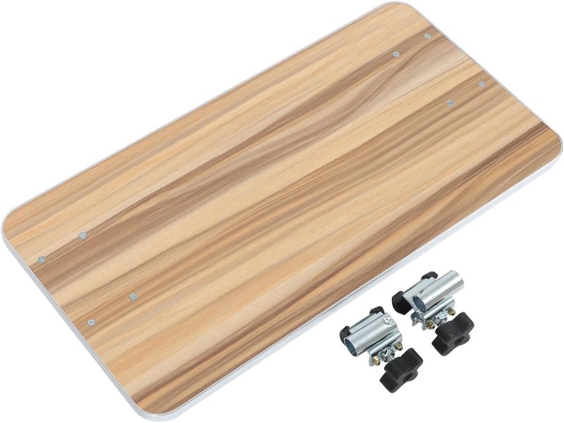 Photo 1 of 1pc Portable Wooden Table Board for Wheelchairs Sturdy and Practical Lap Tray for Eating Reading and Working Fits All Wheelchair Models