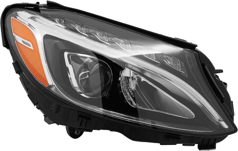 Photo 1 of Front LED Headlight Assembly Set Compatible Left & Right Side Replacement Headlamps Match for 2015-2018 Mercedes Benz C-Class W205 C300 C400 Luxury 4Matic/Sport 4Matic NON-Base/AMG (Right)
