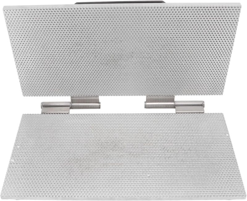 Photo 1 of Manual Beeswax Foundation Machine Beeswax Embossing Mold Aluminum Alloy Beeswax Press Embosser for Beekeeping Farm Large Size 16.5x10.0x8.7in