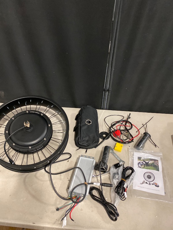 Photo 1 of 26 Inch 48V 1000W Rear Wheel Electric Bicycle Conversion Kit, Electric Bike Rear Wheel Hub Motor, Rears Wheel Electric Bicycle Motor Kit