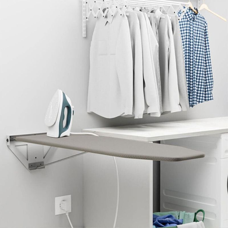 Photo 1 of 39x13inch Wall Mounted Ironing Board,Foldable Drop Down Ironing Board Cabinets, Space-Saving,for Home, Apartment & Small Spaces