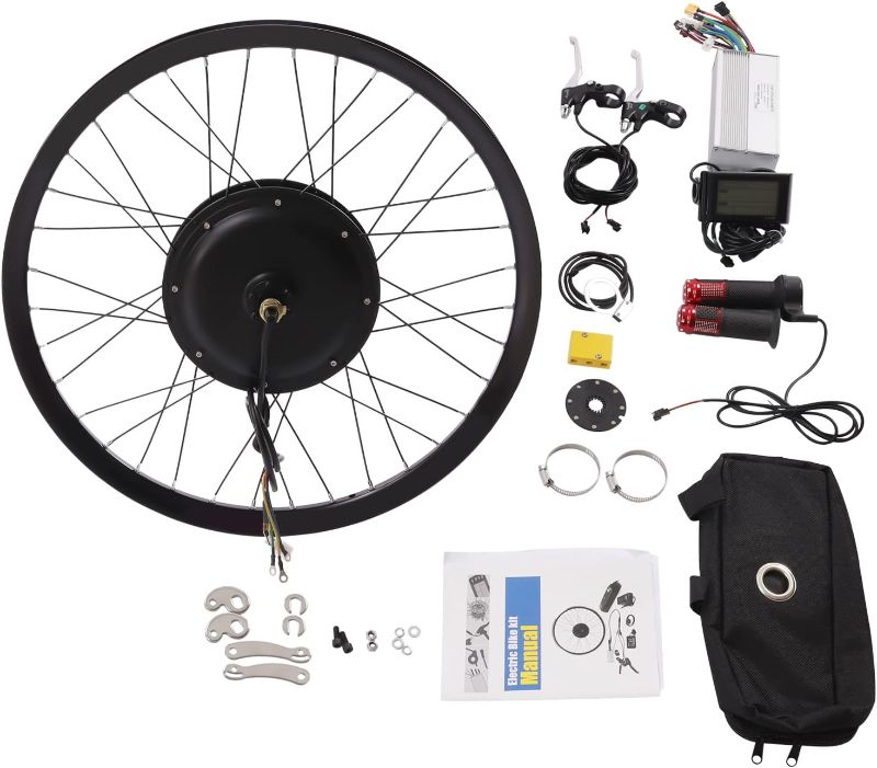 Photo 1 of 72V 2000W Rear Wheel Motor 2000W Electric Bike Kit with Mutifunction Display