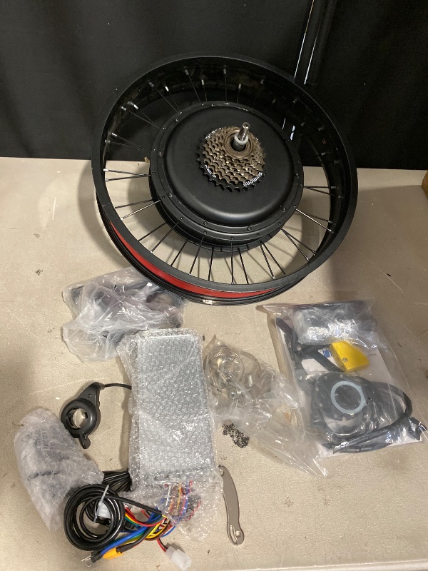 Photo 1 of 72V 2000W Rear Wheel Motor 2000W Electric Bike Kit with Mutifunction Display