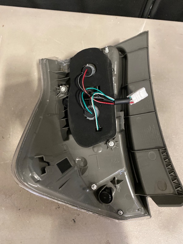 Photo 1 of 2015 2016 2017 2018 Toyota Prius V Tail Lights Replacement Left Driver Side Clear and Red Housing Clear Lens